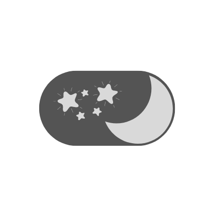 moon icon to represent dark mode 